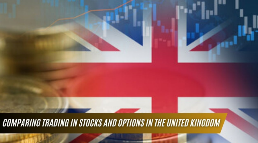 Comparing trading in stocks and options in the United Kingdom